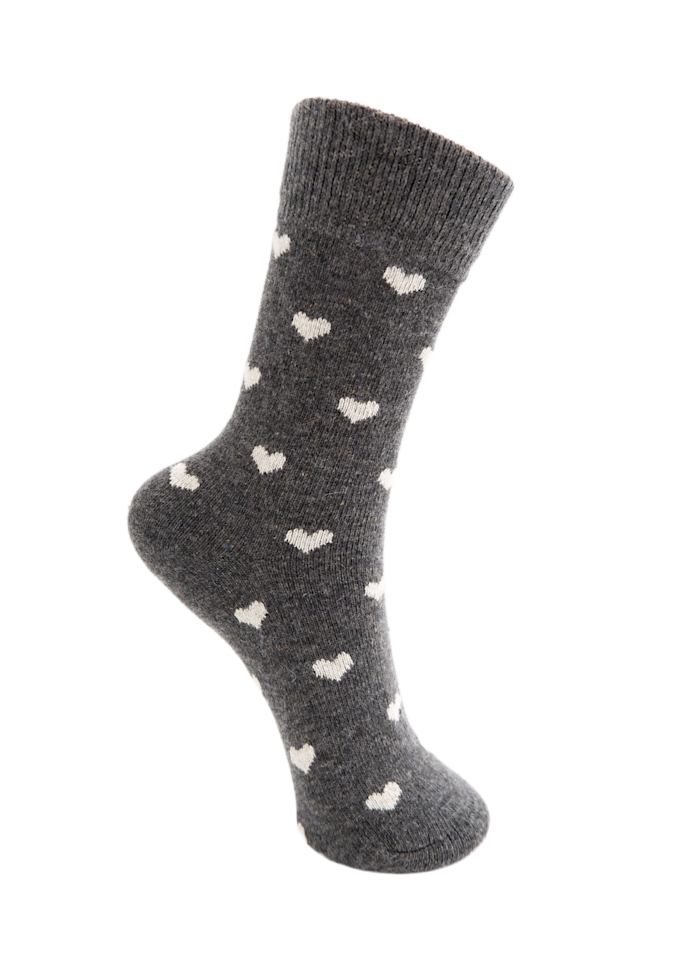 Cai Heart Wool Socks