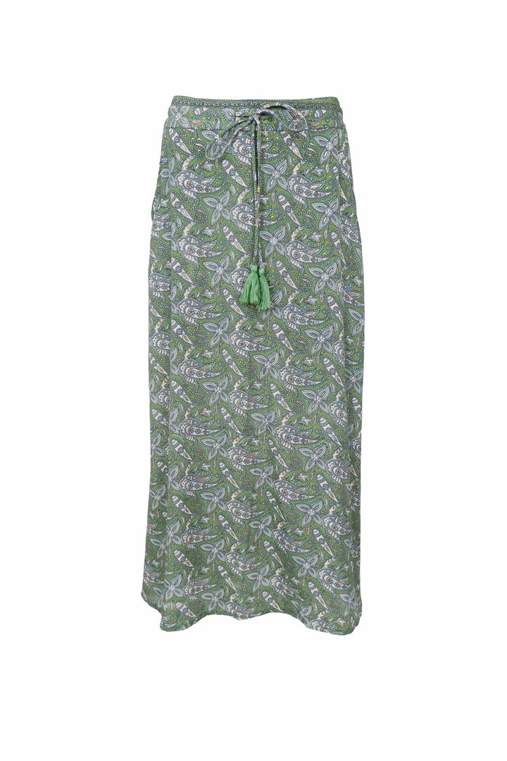 Luna Regular Skirt In Glory Green