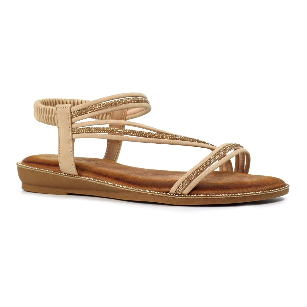 Aruba Bestseller Sandal In Rose Gold