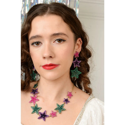 Rainbow Star Necklace