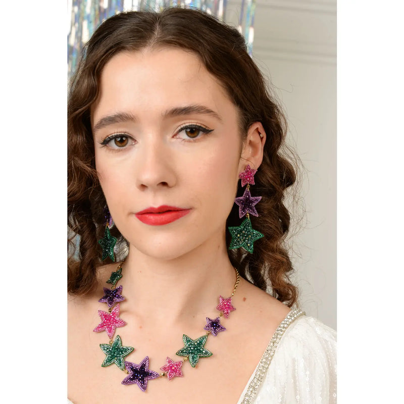 Rainbow Star Necklace