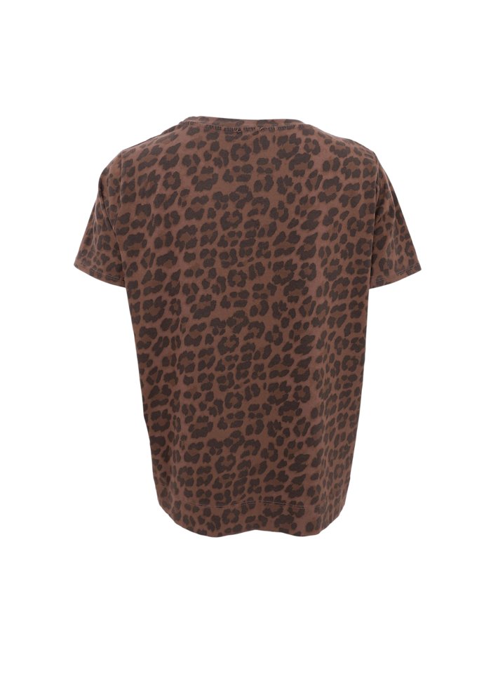 Zelda T-Shirt in Mocca Leo