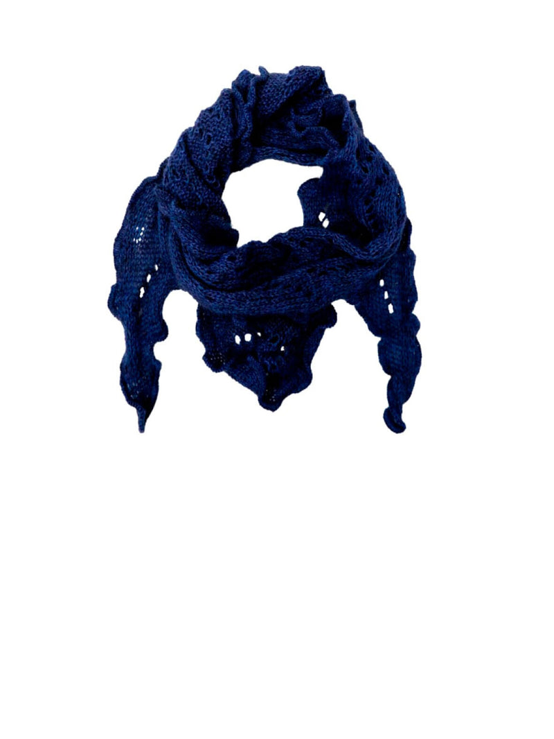 Siri Mini Triangle Knit Scarf