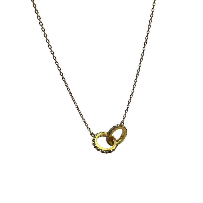 Sparkle Ring Pendant Necklace