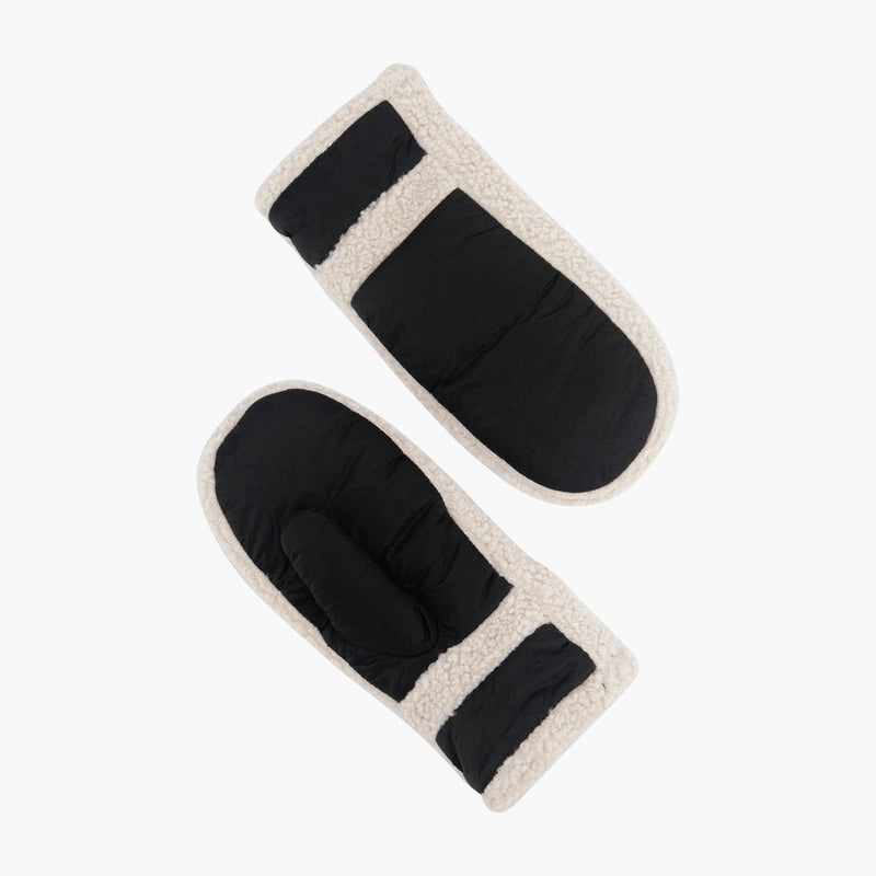 Orla Fleece Lined Borg & Nylon Mittens