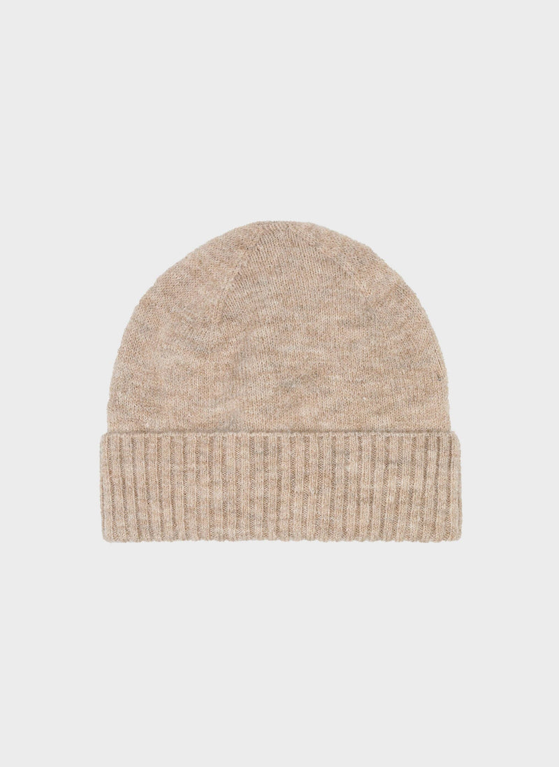 Fanny Beanie Hat in Beige