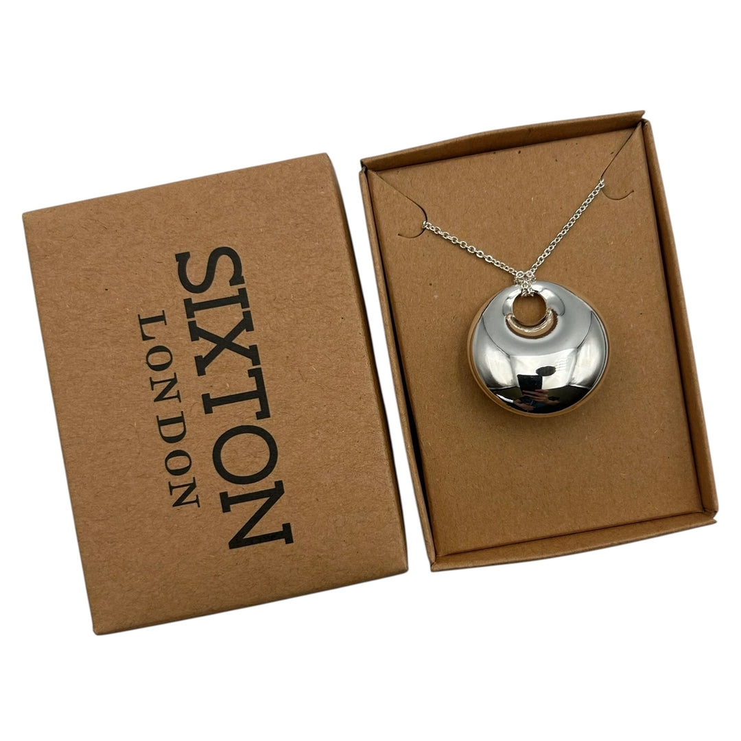 Retro Silver Pendant