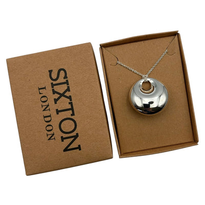 Retro Silver Pendant
