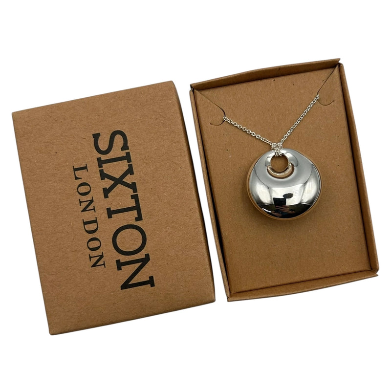 Retro Silver Pendant
