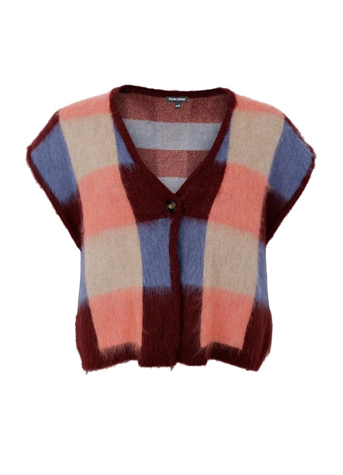 Chess Check Knit Vest