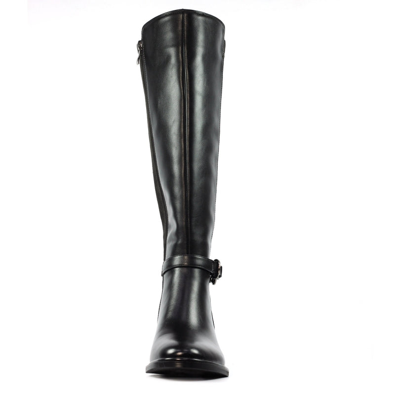 Corby Black Long Boots