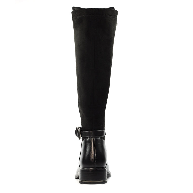 Corby Black Long Boots