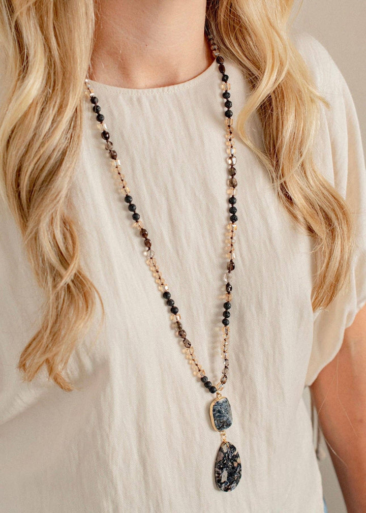 The Black Jasper Necklace