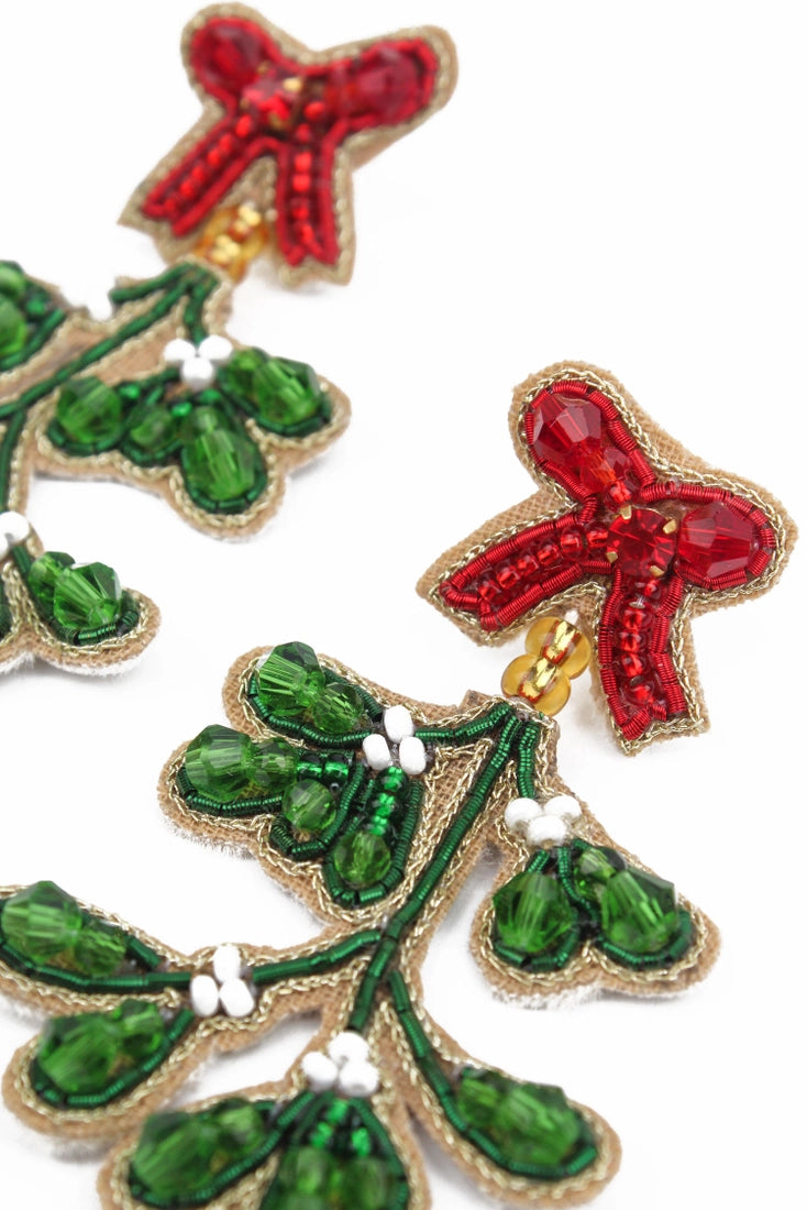 Mistletoe Earrings