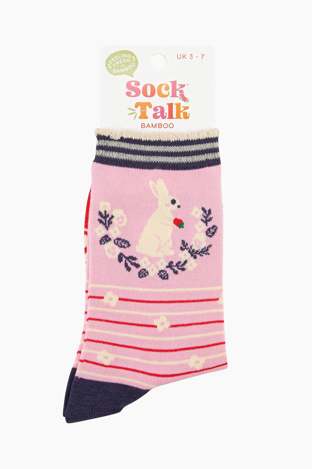 Pink Bunny Wreath Women&