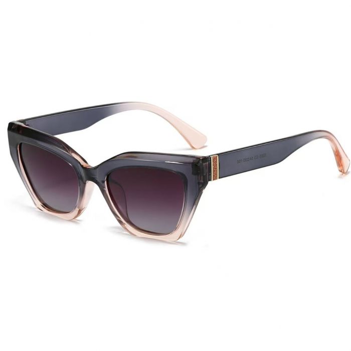 Angular Cat Eye Sunglasses with Glitter Detail