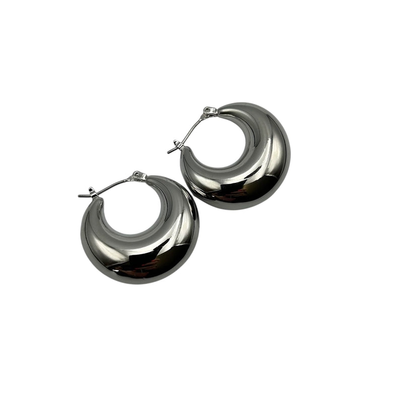 Retro Hoop Earrings