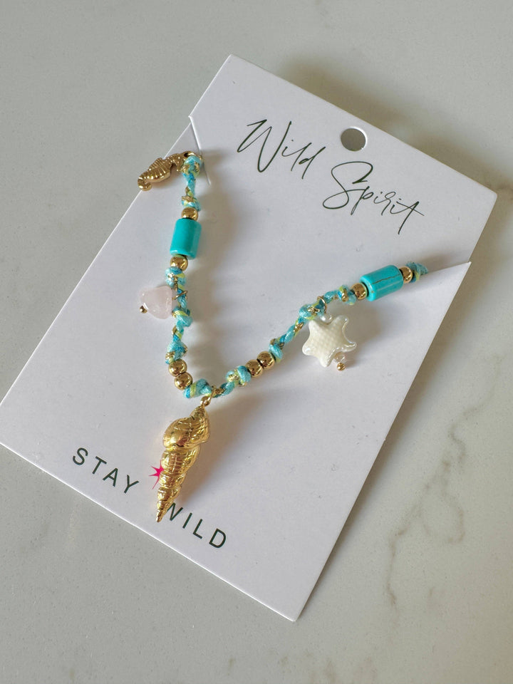 The Ocean Treasures Necklaces: Pink