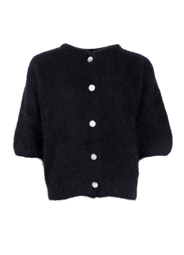 Joerk Sparkle Button Mohair Cardigan
