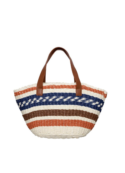 Rhea Striped Summer Tote Bag