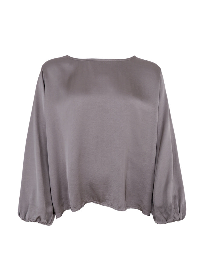 Mabel Blouse in Taupe