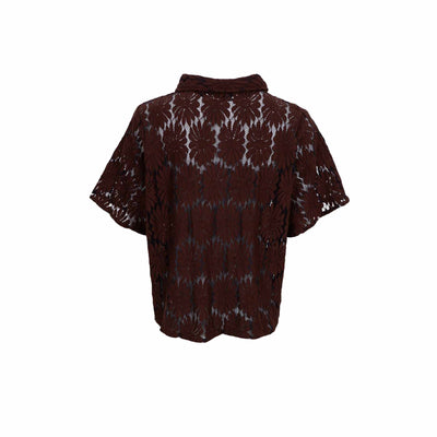 Cosmos Lace Flower Shirt
