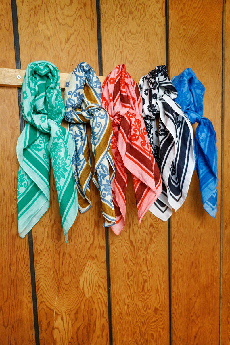 Hally Mini Square Neck Scarf