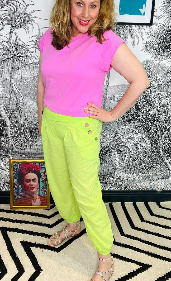 Donna Essential Summer Harem Trousers