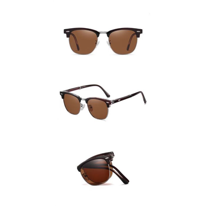 Retro Foldable Polarised Sunglasses