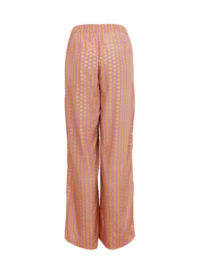 Luna Straight Leg Trousers in Pink Diamond