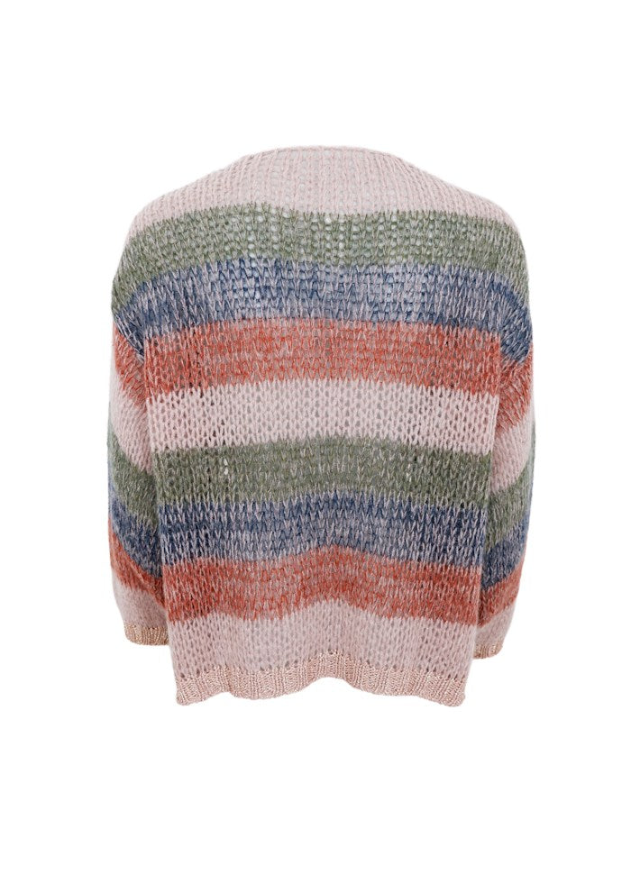 Filuca Striped Cardigan