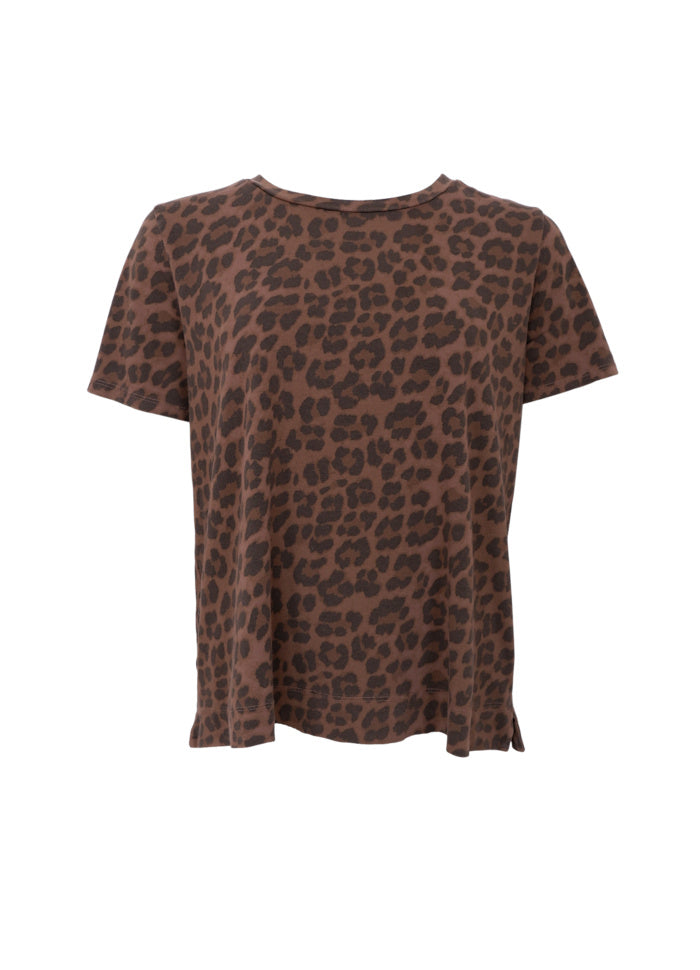 Zelda T-Shirt in Mocca Leo
