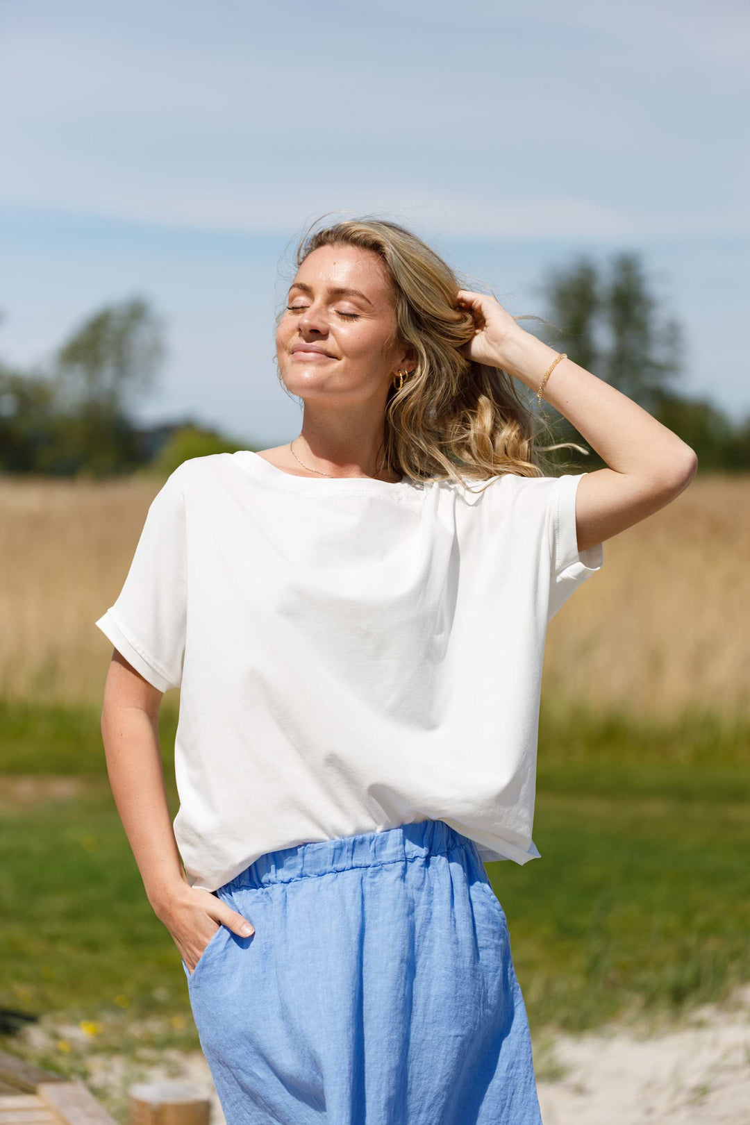 May Loose Blouse T Shirt Top