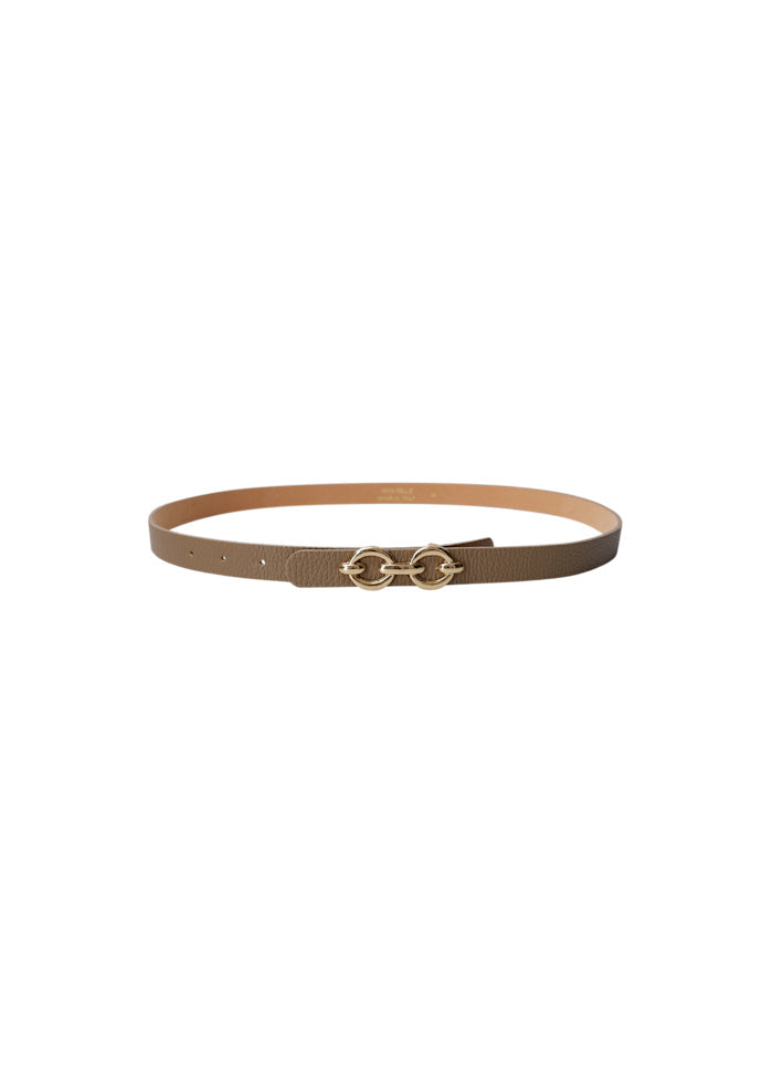Lotus Leather Belt