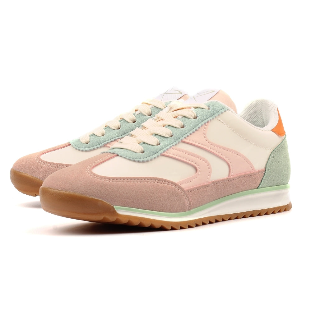Zoe Beige Pastel Trainer