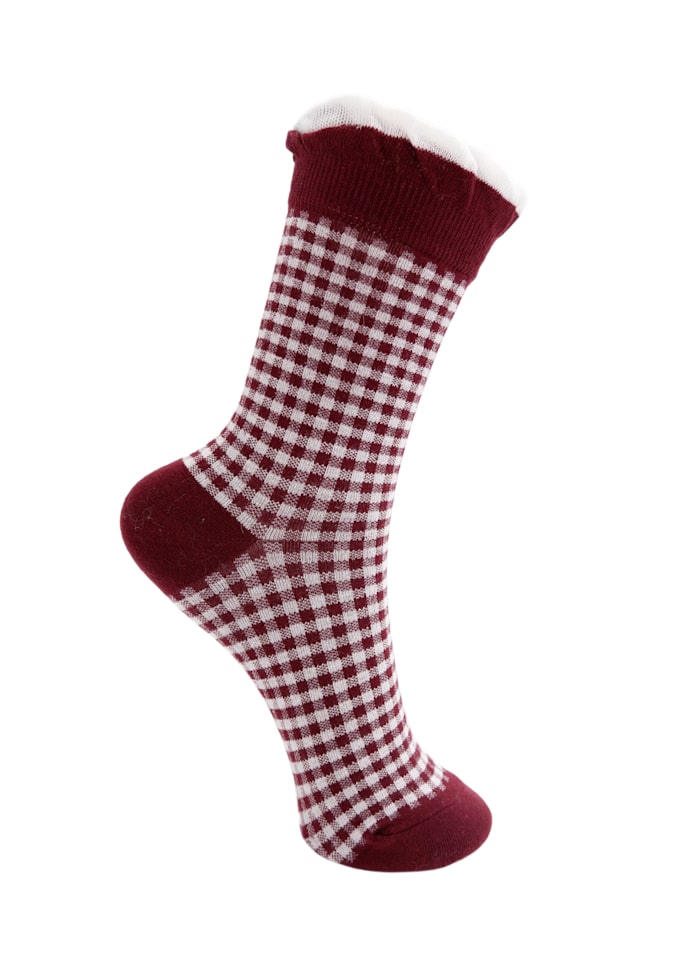 Lumina Chequered Socks