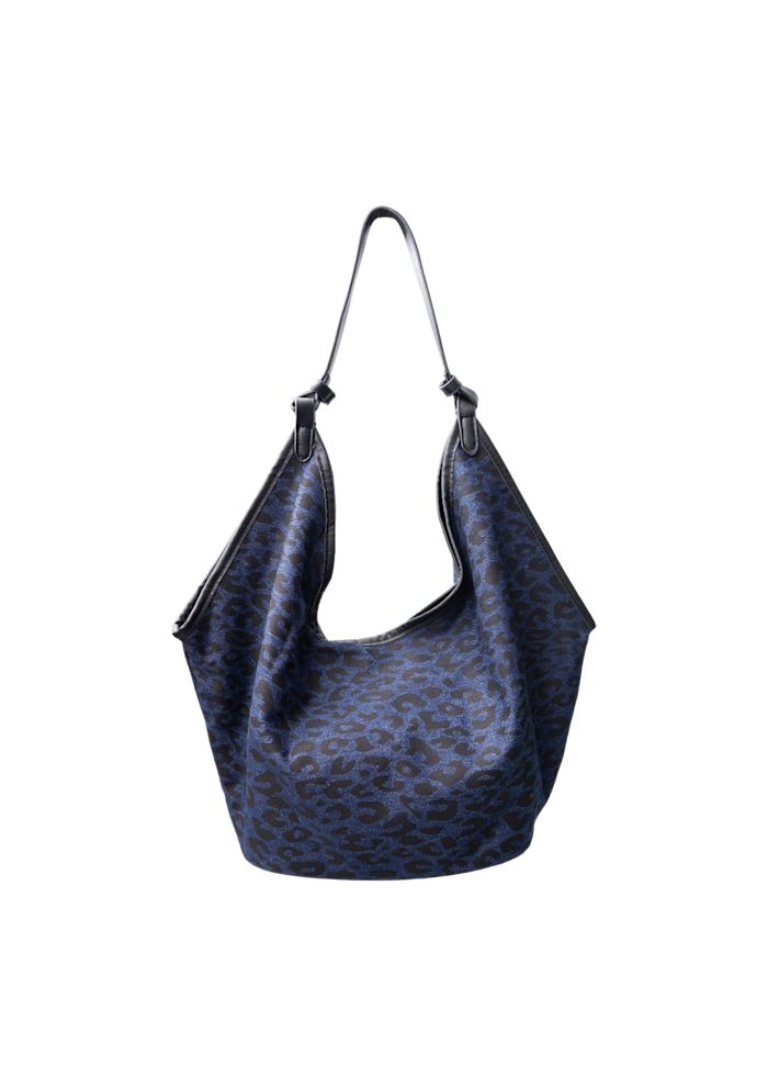 Nat Navy Leo Boho Bag
