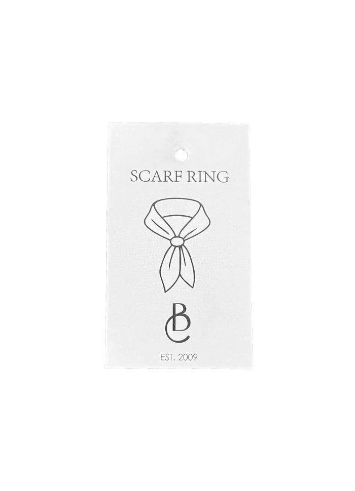 Denia Golden Mini Scarf Ring