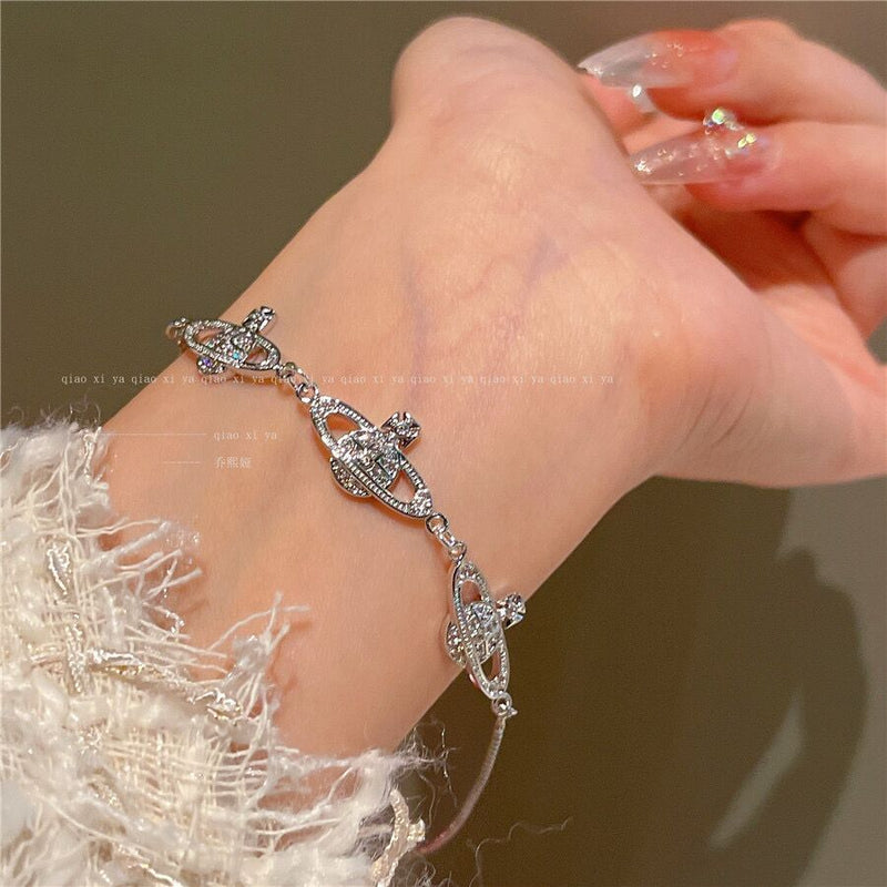 Crystal Galaxy Adjustable Bracelet