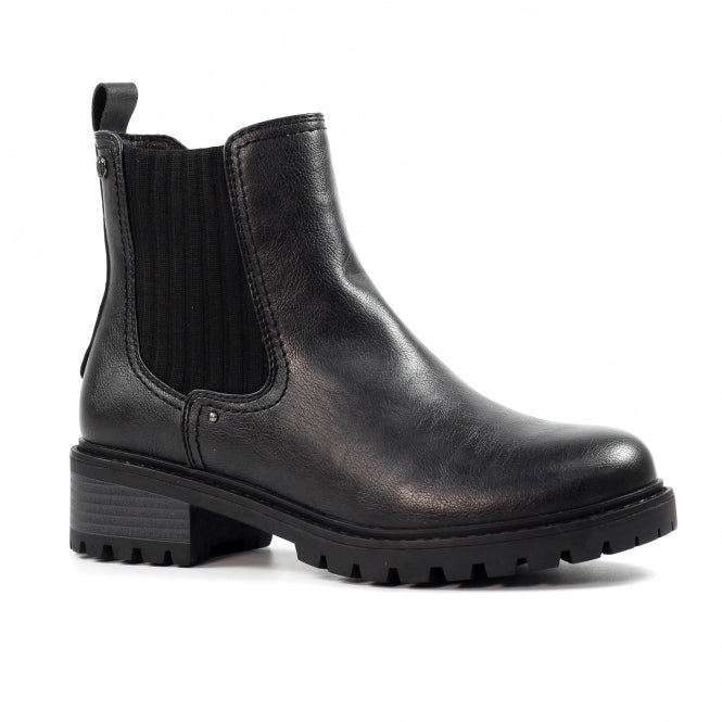 Ranch Black Ankle Boots