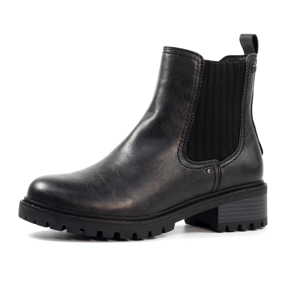 Ranch Black Ankle Boots
