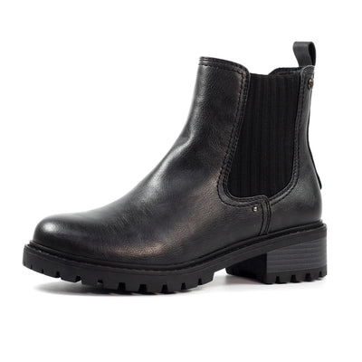 Ranch Black Ankle Boots