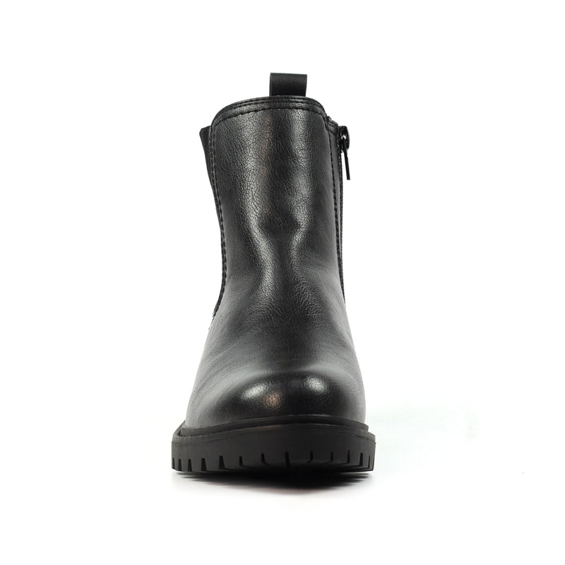 Ranch Black Ankle Boots