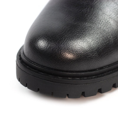 Ranch Black Ankle Boots