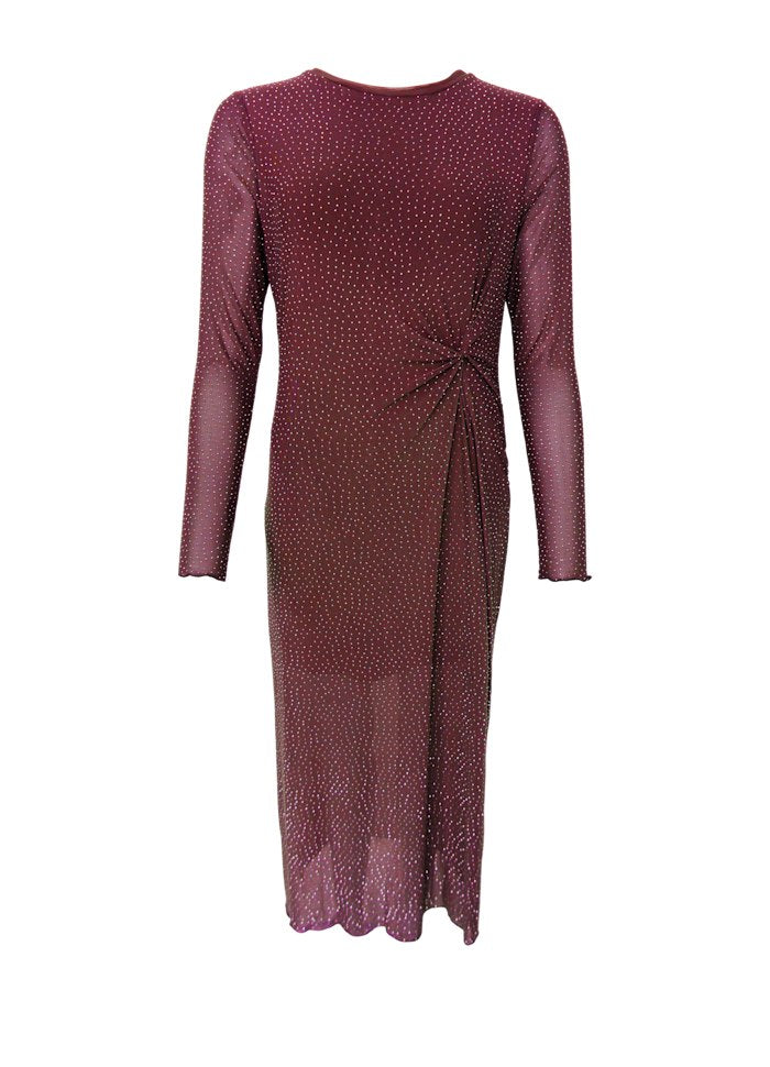 Alexis Sparkle Stone Twist Knot Dress