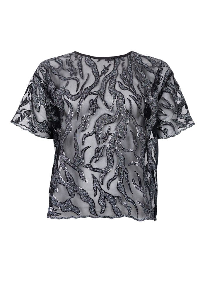 Maggie Sequin &amp; Sparkle Blouse
