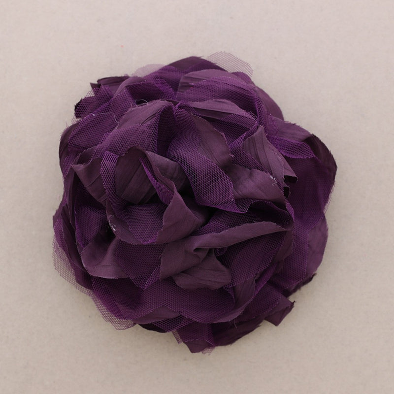 Oversized Flower Brooch Clip