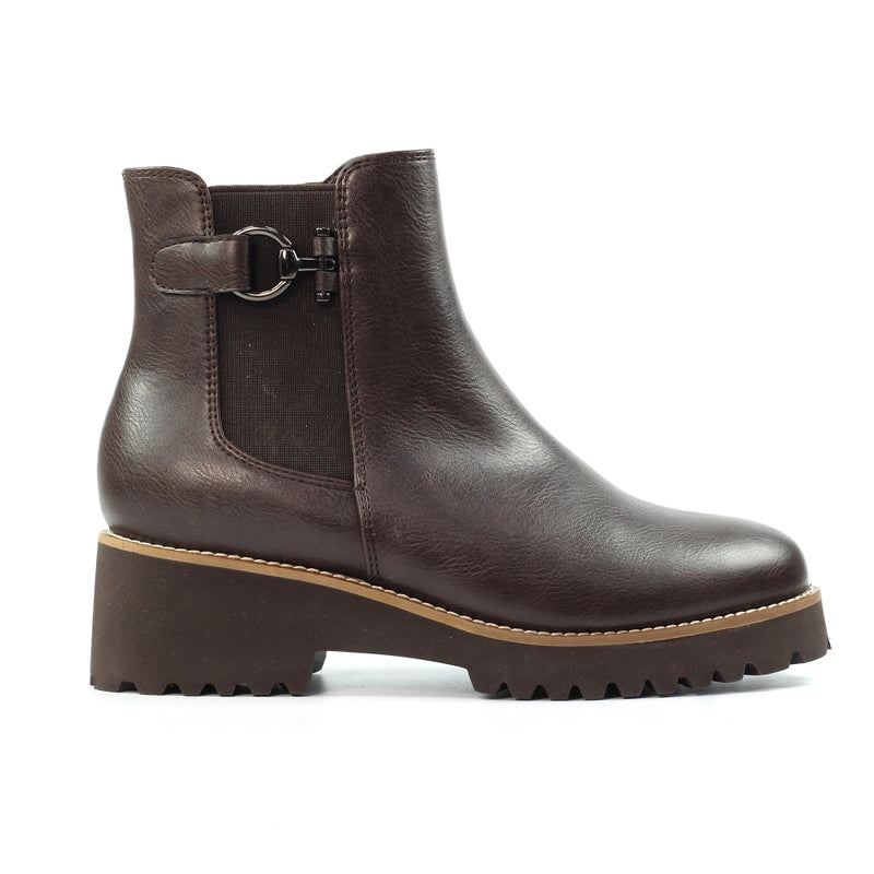 Union Brown Ankle Boots