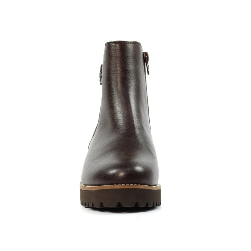 Union Brown Ankle Boots