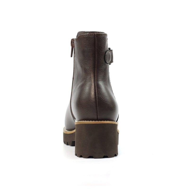 Union Brown Ankle Boots
